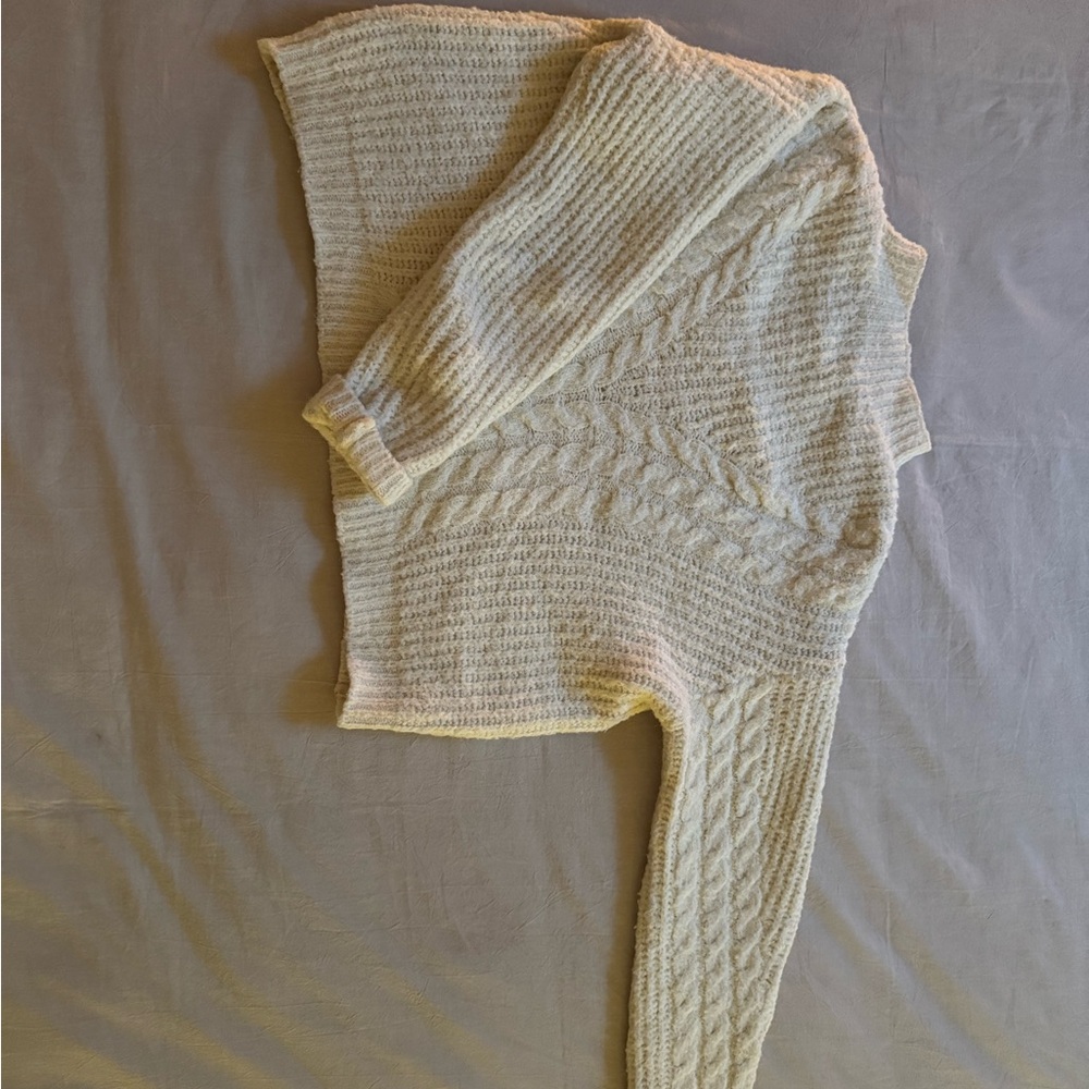 Universal Thread Cream Cowl Neck Sweater